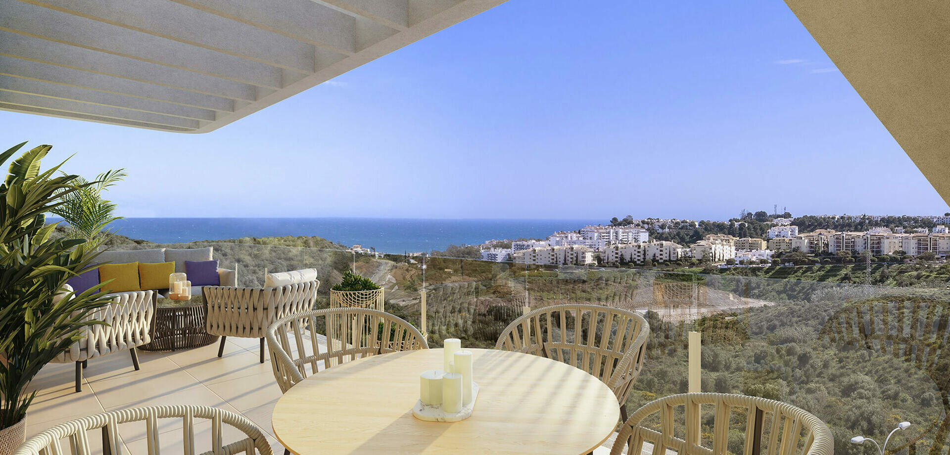 391 - Bahia - Modern Apartments in Mijas à
